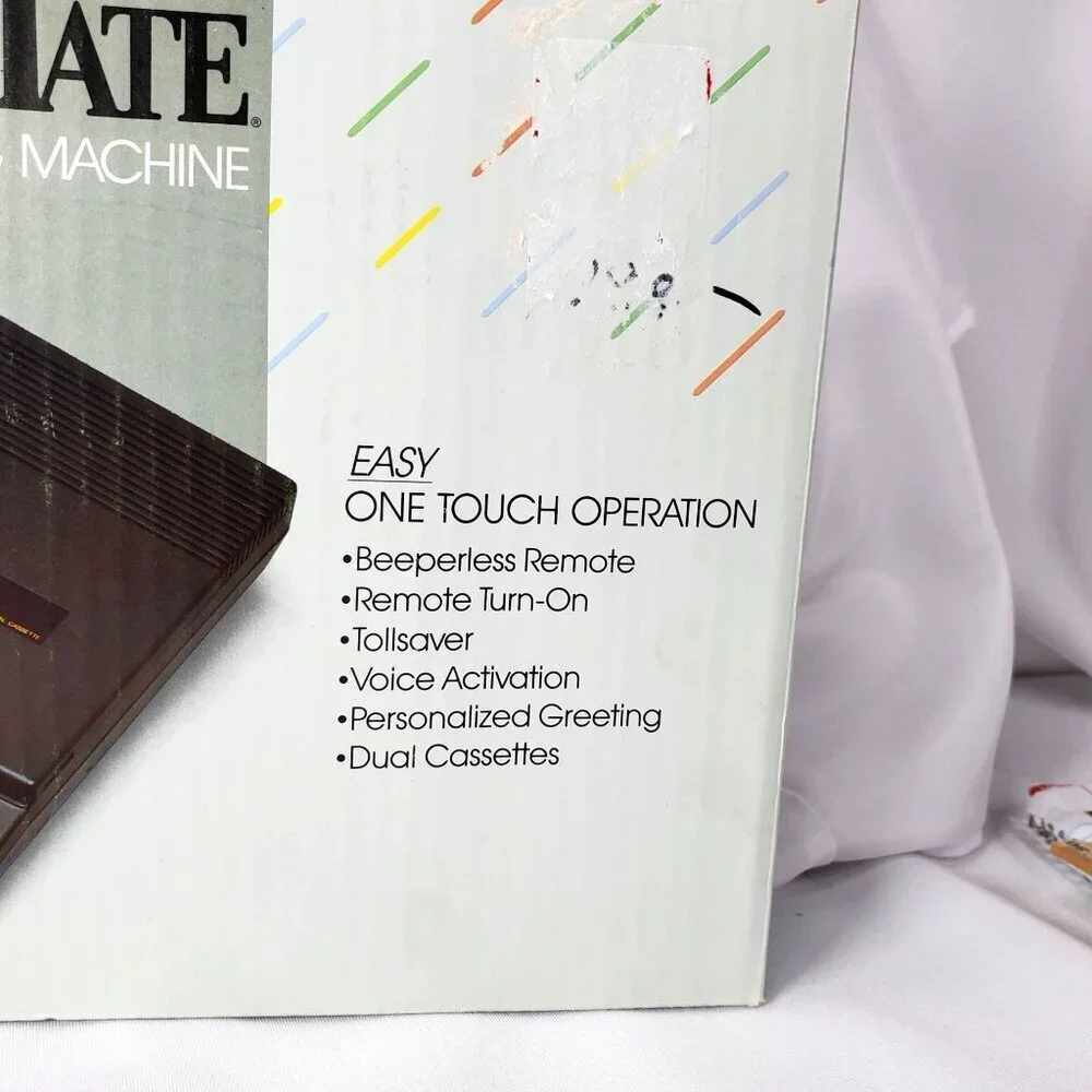 VTG 1986 Phone-Mate Telephone Answering Machine Performance Series 7000 NIB - Picture 2 of 14